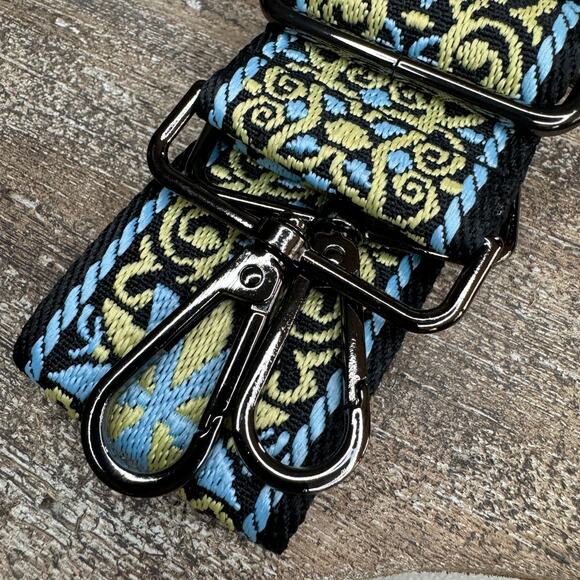 Wide Boho Purse Strap Adjustable Crossbody Guitar Strap NEW FAST SHIP - Picture 4 of 4